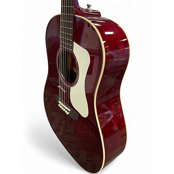 Used Guild DS-240 Wine Red Acoustic Guitar