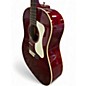 Used Guild DS-240 Wine Red Acoustic Guitar