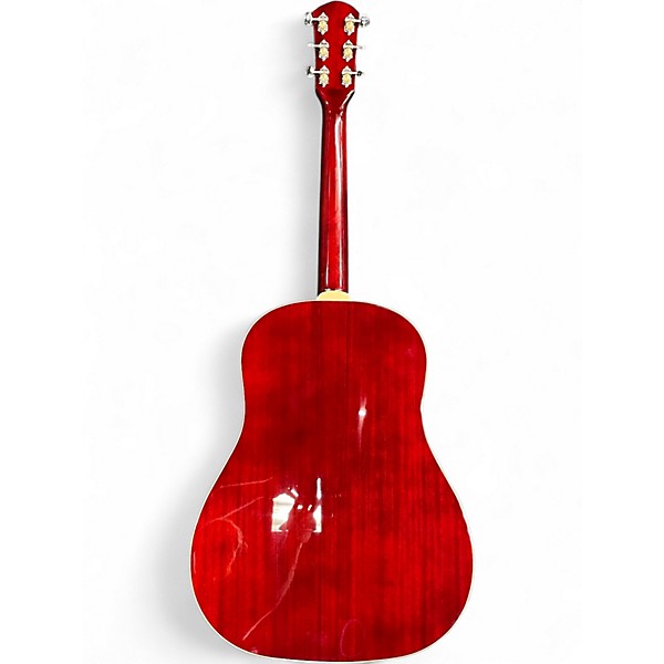 Used Guild DS-240 Wine Red Acoustic Guitar