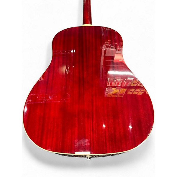 Used Guild DS-240 Wine Red Acoustic Guitar
