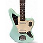 Used Squier Vintage Modified Jaguar Surf Green Solid Body Electric Guitar