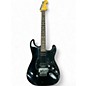 Used 2014 Fender blacktop strat hh floyd rose Black Solid Body Electric Guitar thumbnail