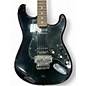 Used 2014 Fender blacktop strat hh floyd rose Black Solid Body Electric Guitar