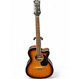 Used Mitchell 0120CESB 3 Color Sunburst Acoustic Electric Guitar