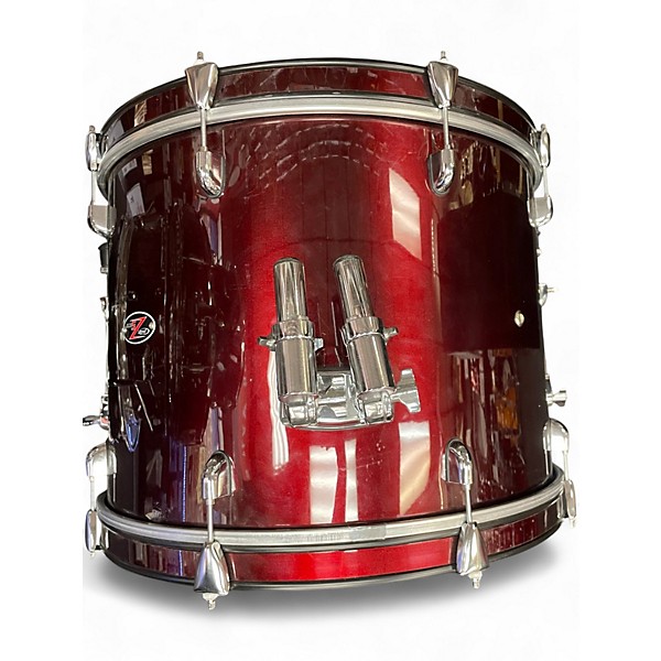 Used PDP by DW 5 Piece Z5 Series Wine Red Sparkle Drum Kit
