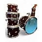 Used PDP by DW 5 Piece Z5 Series Wine Red Sparkle Drum Kit