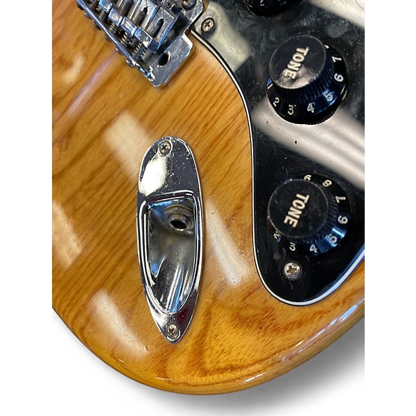 Vintage 1979 Fender Standard Stratocaster Natural Solid Body Electric Guitar