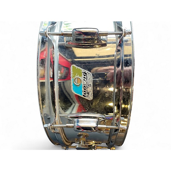 Used Ludwig 14in Resonant Snare Chrome Silver Drum