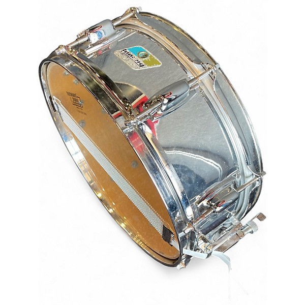 Used Ludwig 14in Resonant Snare Chrome Silver Drum