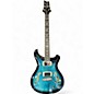 Used PRS SE Hollowbody II Piezo Peacock Blue Hollow Body Electric Guitar thumbnail