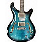 Used PRS SE Hollowbody II Piezo Peacock Blue Hollow Body Electric Guitar