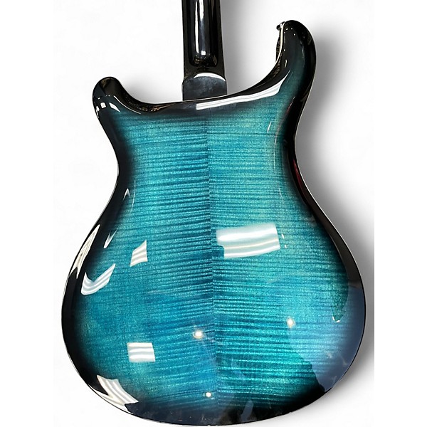 Used PRS SE Hollowbody II Piezo Peacock Blue Hollow Body Electric Guitar