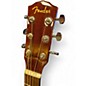 Used Fender CD60-SCE Mahogany Natural Acoustic Electric Guitar