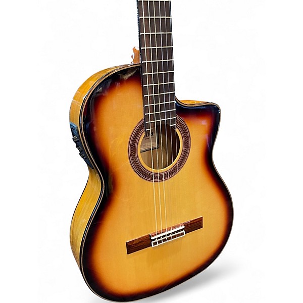 Used Cordoba GK Studio Edge Burst Classical Acoustic Guitar