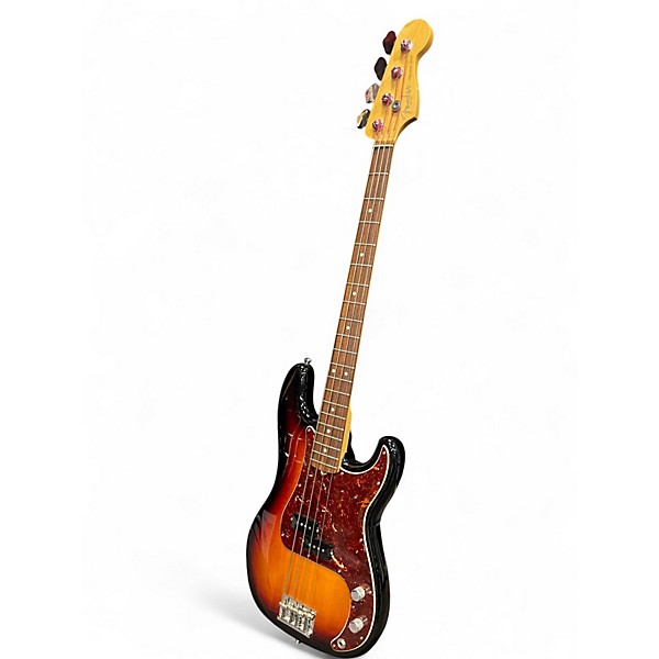 Used 2011 Fender American Standard Precision Bass 3 Color Sunburst Electric Bass Guitar