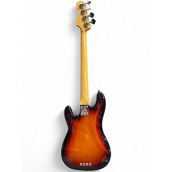 Used 2011 Fender American Standard Precision Bass 3 Color Sunburst Electric Bass Guitar