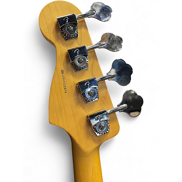 Used 2011 Fender American Standard Precision Bass 3 Color Sunburst Electric Bass Guitar