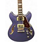 Used Ibanez AS73G Metallic Purple Flat Hollow Body Electric Guitar