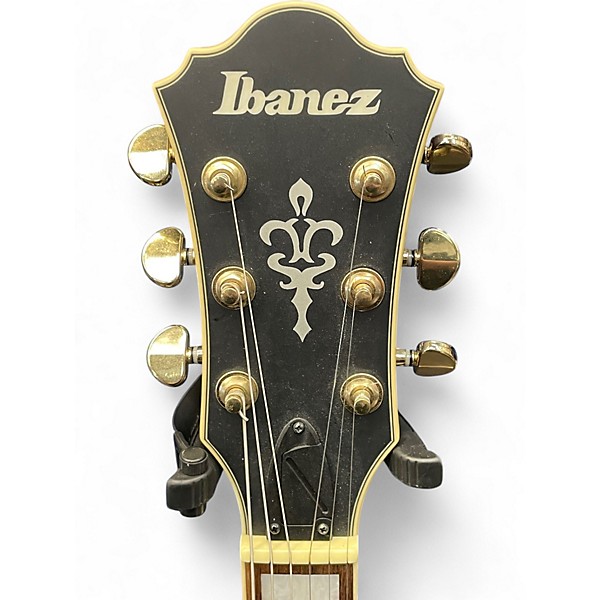 Used Ibanez AS73G Metallic Purple Flat Hollow Body Electric Guitar