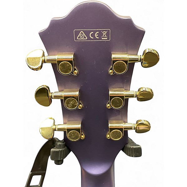 Used Ibanez AS73G Metallic Purple Flat Hollow Body Electric Guitar