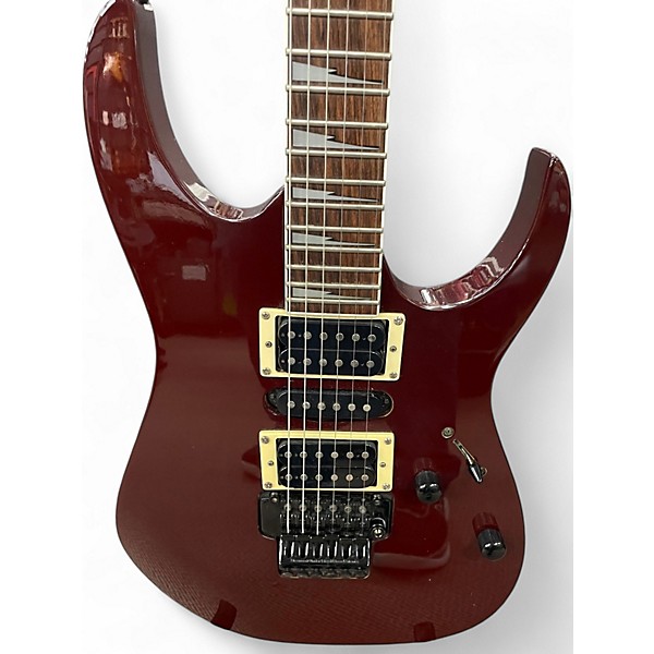 Used Ibanez RG270DX Burgundy Solid Body Electric Guitar