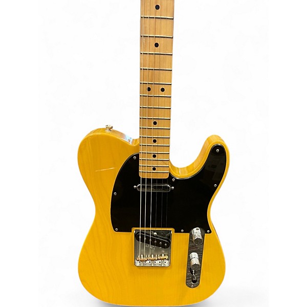 Used Fender FSR Standard Ash Telecaster Butterscotch Solid Body Electric Guitar