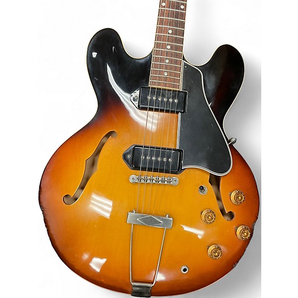 Used 2011 Gibson ES330 Historic Custom Shop 3 Color Sunburst Hollow Body Electric Guitar