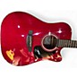 Used Takamine GD30CE RED Acoustic Electric Guitar
