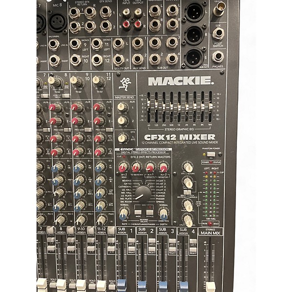 Used Mackie CFX12 Powered Mixer