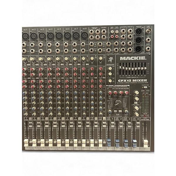 Used Mackie CFX12 Powered Mixer