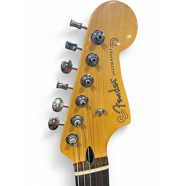 Used Fender Player II Jazzmaster Black Solid Body Electric Guitar