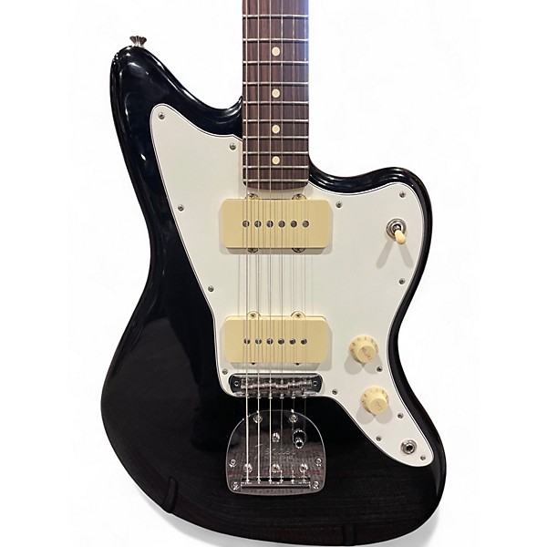 Used Fender Player II Jazzmaster Black Solid Body Electric Guitar