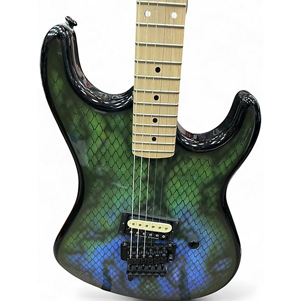 Used Kramer Baretta Viper Snakeskin Solid Body Electric Guitar