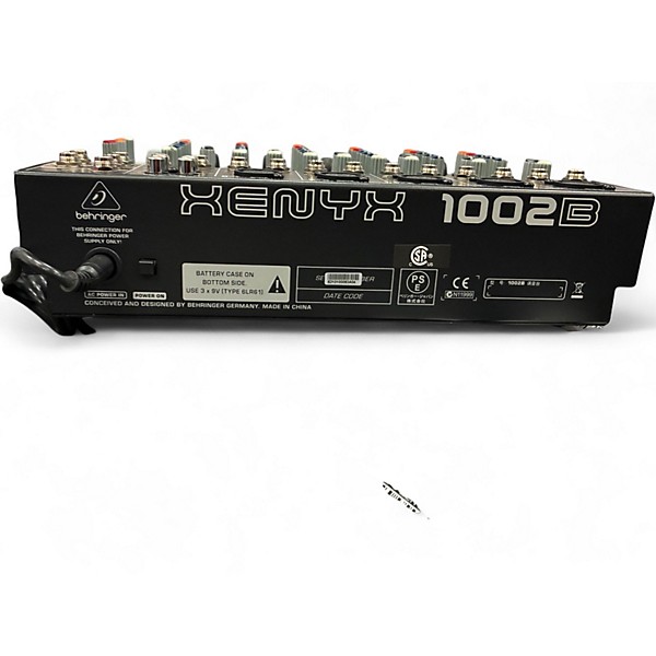 Used Behringer Xenyx 1002B 5-Channel Unpowered Mixer