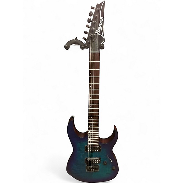 Used Ibanez RG6003FM Blue Sapphire Solid Body Electric Guitar
