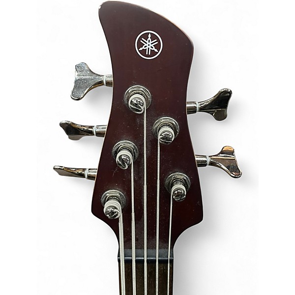 Used Yamaha TRBX505 Transparent Brown Electric Bass Guitar