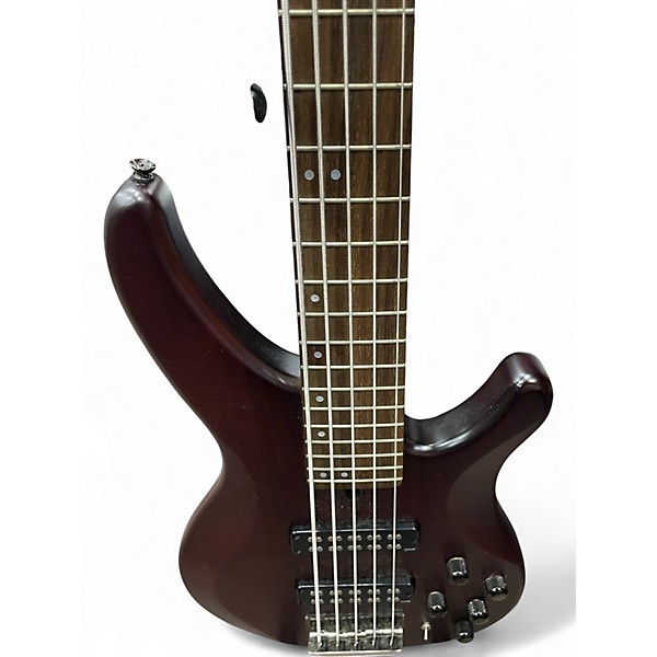 Used Yamaha TRBX505 Transparent Brown Electric Bass Guitar