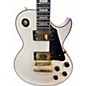 Used Harley Benton SC-500 WH HIGH GLOSS WHITE & GOLD Solid Body Electric Guitar