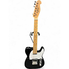 Used Indio Telecaster Classic Black Solid Body Electric Guitar