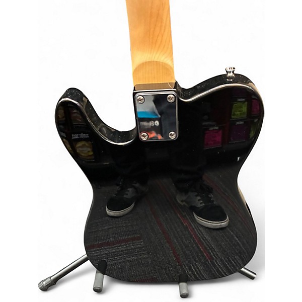 Used Indio Telecaster Classic Black Solid Body Electric Guitar