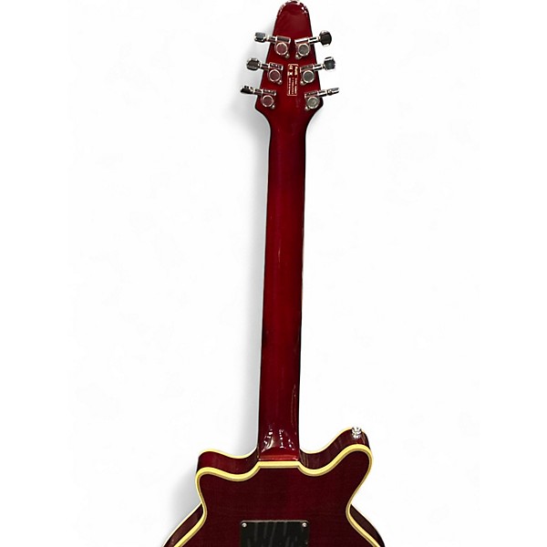 Used Iyv BM Red Special Cherry Solid Body Electric Guitar