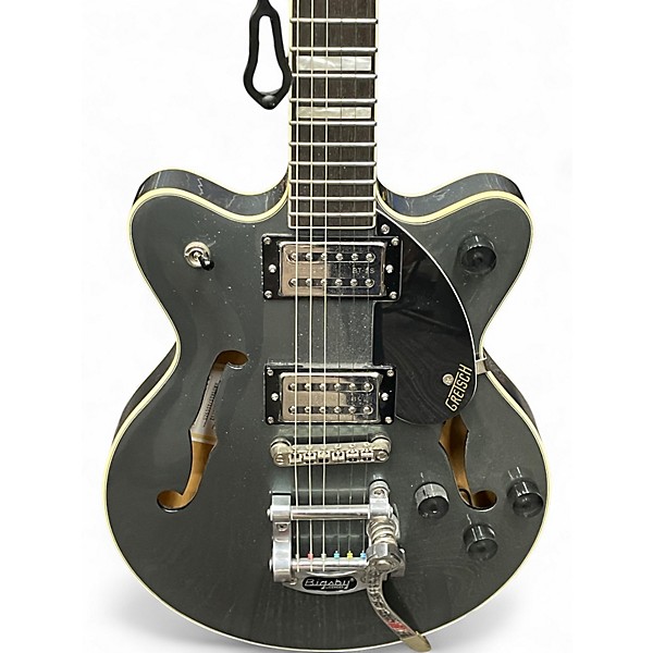 Used Gretsch Guitars G2655T Metallic Gray Hollow Body Electric Guitar