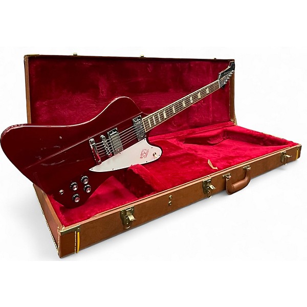 Used 2019 Gibson Firebird V Cherry Solid Body Electric Guitar