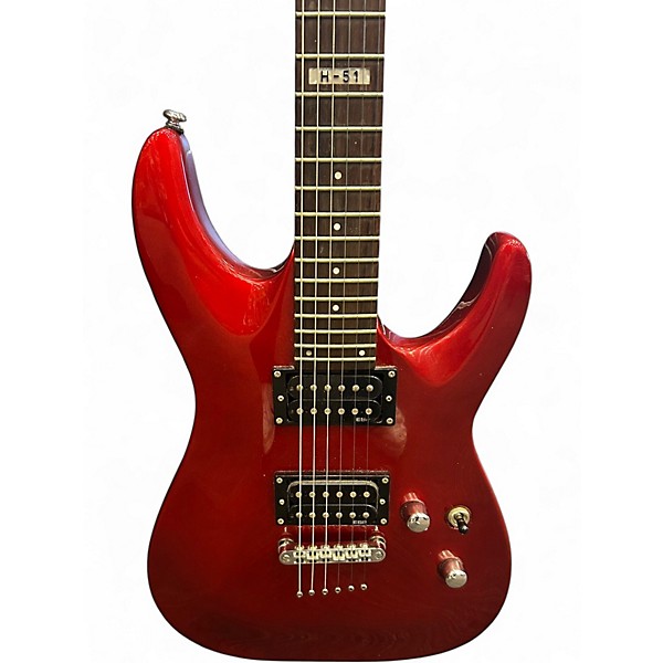 Used ESP LTD H51 Metallic Red Solid Body Electric Guitar