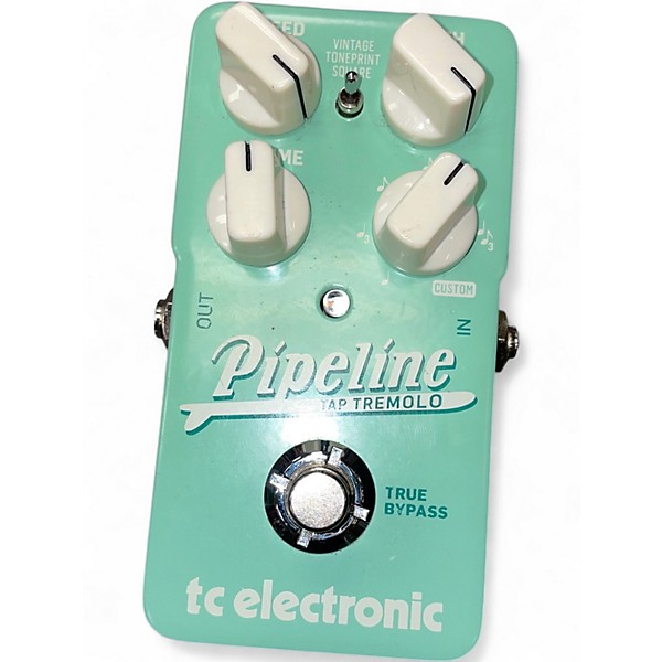 Used TC Electronic Pipeline Tap Tremolo Effect Pedal
