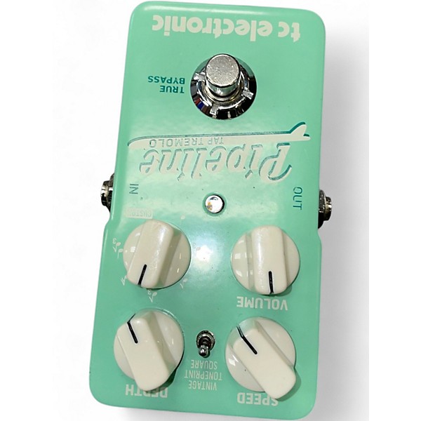 Used TC Electronic Pipeline Tap Tremolo Effect Pedal