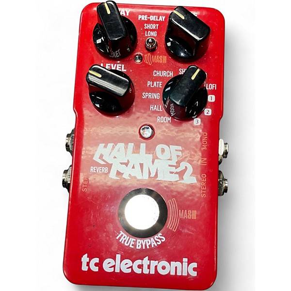 Used TC Electronic Hall Of Fame 2 Reverb Effect Pedal | Guitar Center