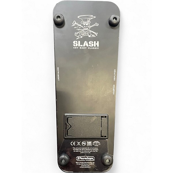 Used Dunlop SW95 Cry Baby Slash Wah Effect Pedal