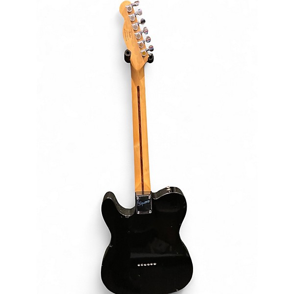Used Squier Standard Telecaster Black Solid Body Electric Guitar