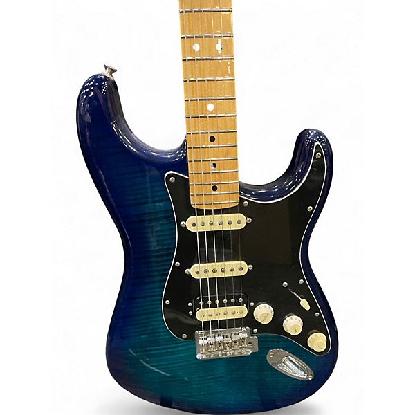 Used Fender Player Stratocaster Blue Solid Body Electric Guitar